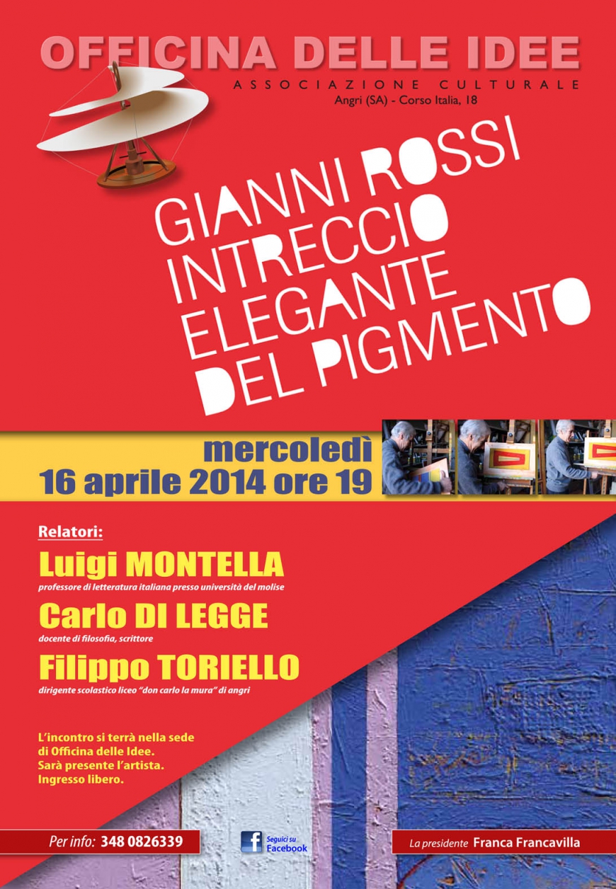 Elenchi di luce. Il nuovo catalogo di Gianni Rossi