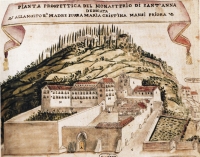 Raffigurazione di S. Anna del 1714